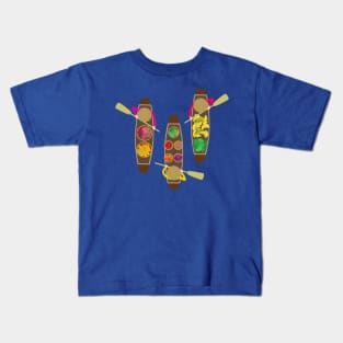 Vietnamese floating market Kids T-Shirt